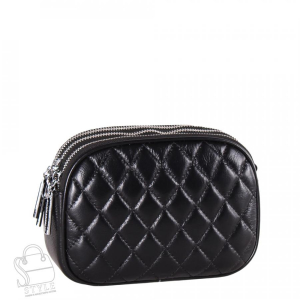 Сумка женская кожаная 0703C black Polina&Eiterou/30  в Новосибирске