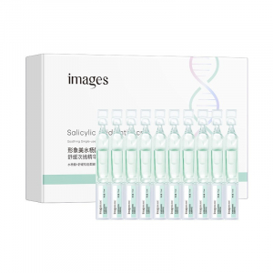 Сыворотка для жирной кожи с Салициловой кислотой, Центеллой и Коллагеном Images, 10 ампул по 1 мл.