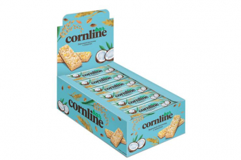 «Cornline», зерновой батончик с кокосом, 30 г (упаковка 18 шт)