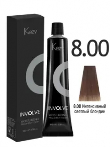 Крем-краска KEZY INVOLVE COLOR 8.00 Светлый блондин глубокий 100мл