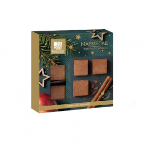 НГ Мармелад фруктовый яблочный с корицей расф. 0,110  (12шт/кор)