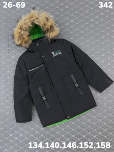 Куртка 342 чёрный