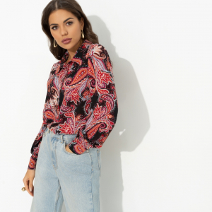 Рубашка нарядная, Цветущее очарование (эффектная)