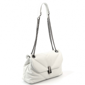 Женская кожаная сумка 6021 Вайт