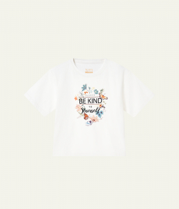 GIRLS Botanic heart tee SS/Футболка детская к/р/SS24TKG073