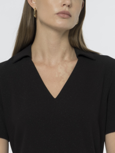 Платье с коротким рукавом