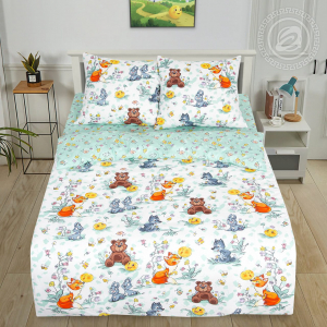 Постельное белье Колобок (поплин детский)