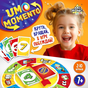 Настольная игра на логику «UNO Momento», 108 карт, игровое поле, 7+
