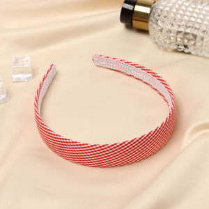 Ободок для волос «Классика», клетка, 2.5 см, МИКС