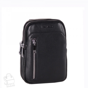 Сумка мужская кожаная 2023088-2BSH black Heanbag