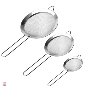 Набор металлических ситечек, 3шт