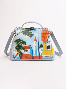 сумка саквояж REBEKA print