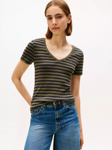 V-Neck Stripe Favorite T-Shirt