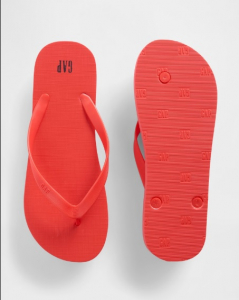 Gap Logo Flip Flops