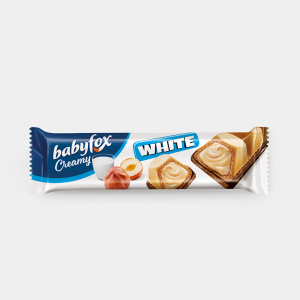 «BabyFox», вафельный батончик Creamy White, 18,2 г (упаковка 24 шт)