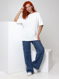 Соцветие - футболка молочный