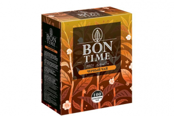 «Bontime», чай черный, 100 пакетиков, 200 г