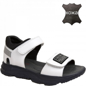 T-10642-C бел Сандалии для мальчиков (33-38)/8