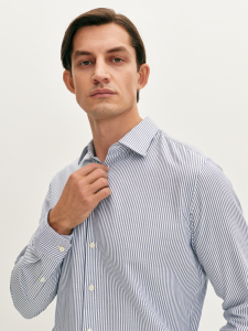 Рубашка из хлопка в полоску