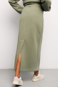 Юбка длинная макси с разрезом 388KHK