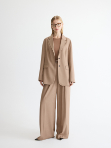 Пиджак оверсайз в оттенке кэмел