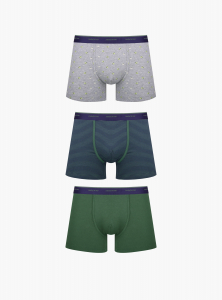 Набор мужских трусов боксеров Indefini (Арт.5002MUGZ3)