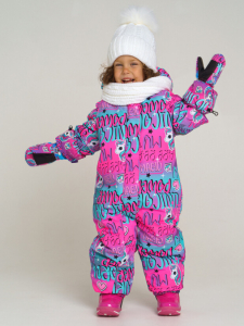 Комбинезон зимний для девочки