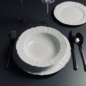 225-059 Набор из 6 губоких тарелок 23см MARIA в под.уп.(х4)Костяной фарфор