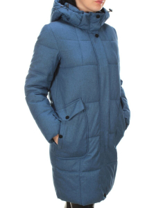 350 BLUE Пальто женское зимнее (200 гр. холлофайбер)