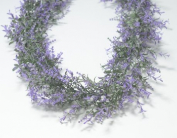 Искусственные цветы, Гирлянда лиана лаванда 180 см (1010237) фиолетовый