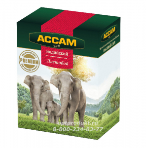 Чай Assam листовой 100 гр Индия 1/120 шт