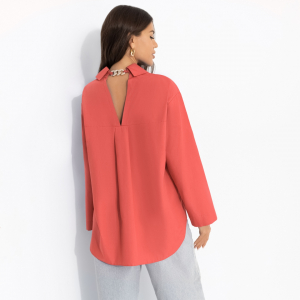 Рубашка с декором на спинке, Создала себя сама