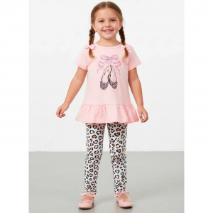 Комплект футболка кулирка, лосины кулирка лайкра 7063100314