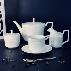 225-044 Чайный сервиз 17пр. 260 мл  МАРСЕЛЬв под.уп.(х4)Костяной фарфор