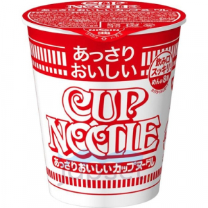 Nissin Cup Noodle Лапша с креветкой и соевым соусом, стакан красный, 57 гр
