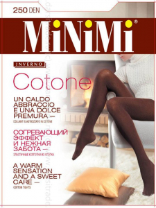 Колготки женские Cotone 250 MiNiMi Дроп