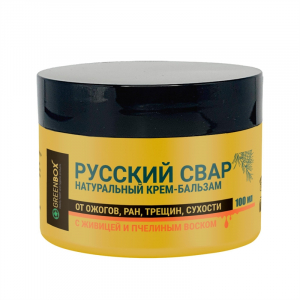 Русский Свар. Крем-Бальзам с живицей и воском, 100 г