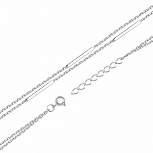 браслет  родированный серебро 925*