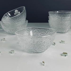 588-652 Набор из 6 салатников 10,2см в под.уп.(х12)Стекло