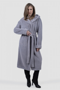 01-12261 Пальто женское демисезонное (пояс)