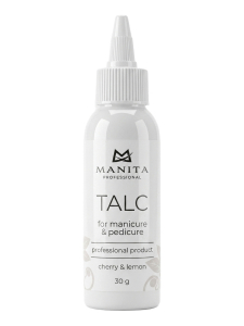 Manita Professional Тальк для маникюра и педикюра / Cherry & Lemon, 30 г
