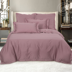 Постельное белье Пыльная роза (мако-сатин)