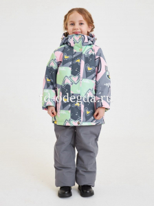 Костюм  7701 серый