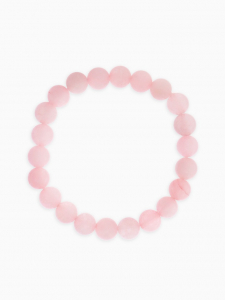 Браслет «Кварц розовый», шар №8
