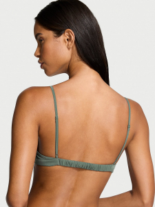 Luxe Crepe Triangle Bralette