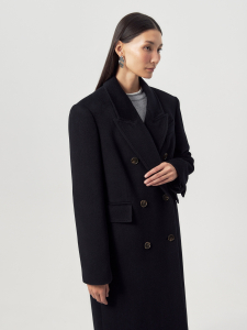 Пальто из премиальной шерсти с мембраной и съёмной подстёжкой