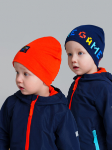 Шапка для мальчика, 2 шт в комплекте