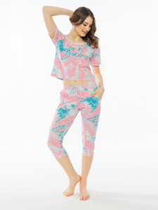 V PINK 011241 3599 /комплект с капри жен/