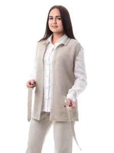Жилет из льна 7-30
