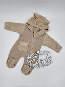 Комбинезон с капюшоном для малышей